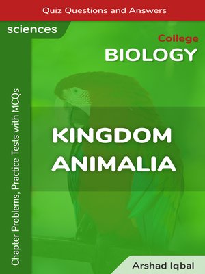 cover image of Kingdom Animalia Multiple Choice Questions and Answers (MCQs)